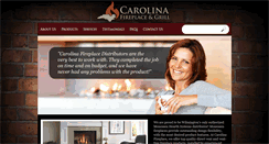 Desktop Screenshot of carolinafireplace.com
